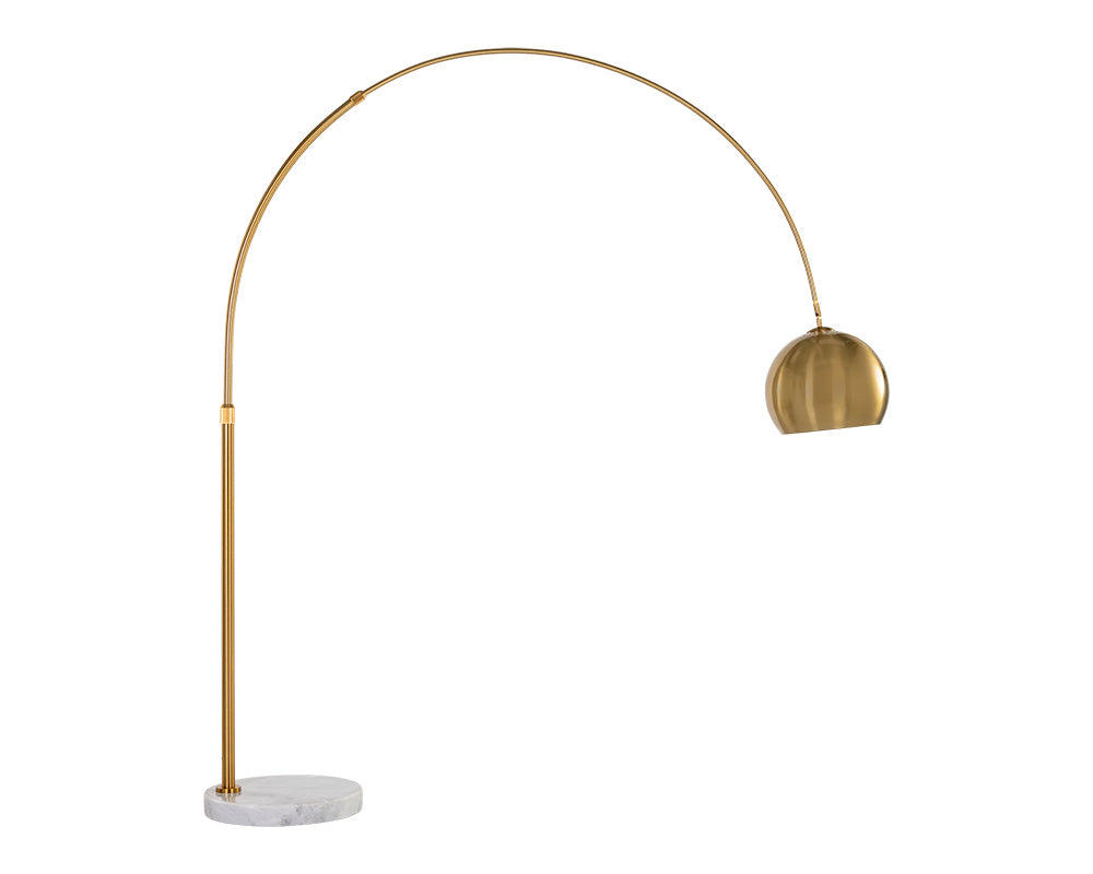 Picture of Vern Floor Lamp - Brass