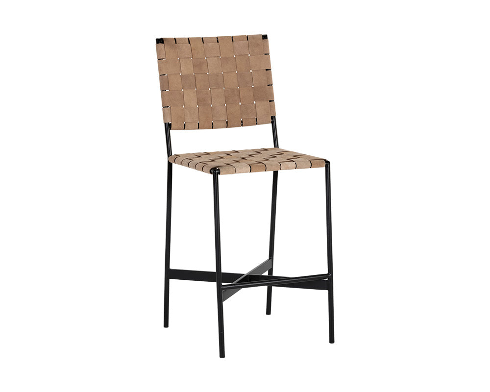 Picture of Omari Counter Stool - Tan