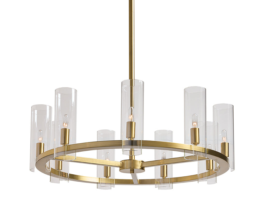 Picture of Clarabelle Chandelier - Small - Brass