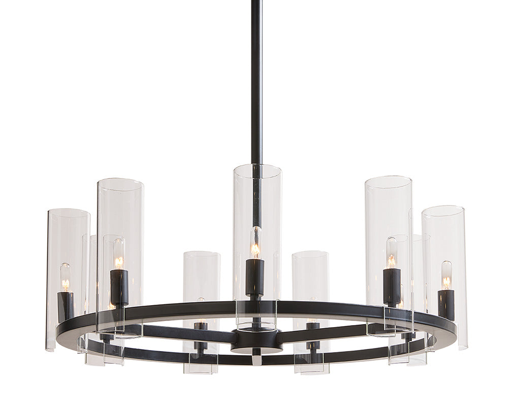 Picture of Clarabelle Chandelier - Small - Black