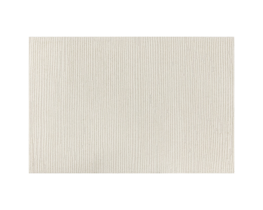 Picture of Deva Hand-Woven Rug - 6x9 - Ivory