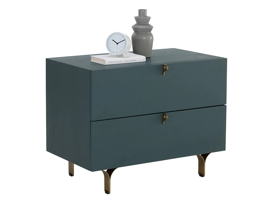 Picture of Celine Nightstand - Large - Teal