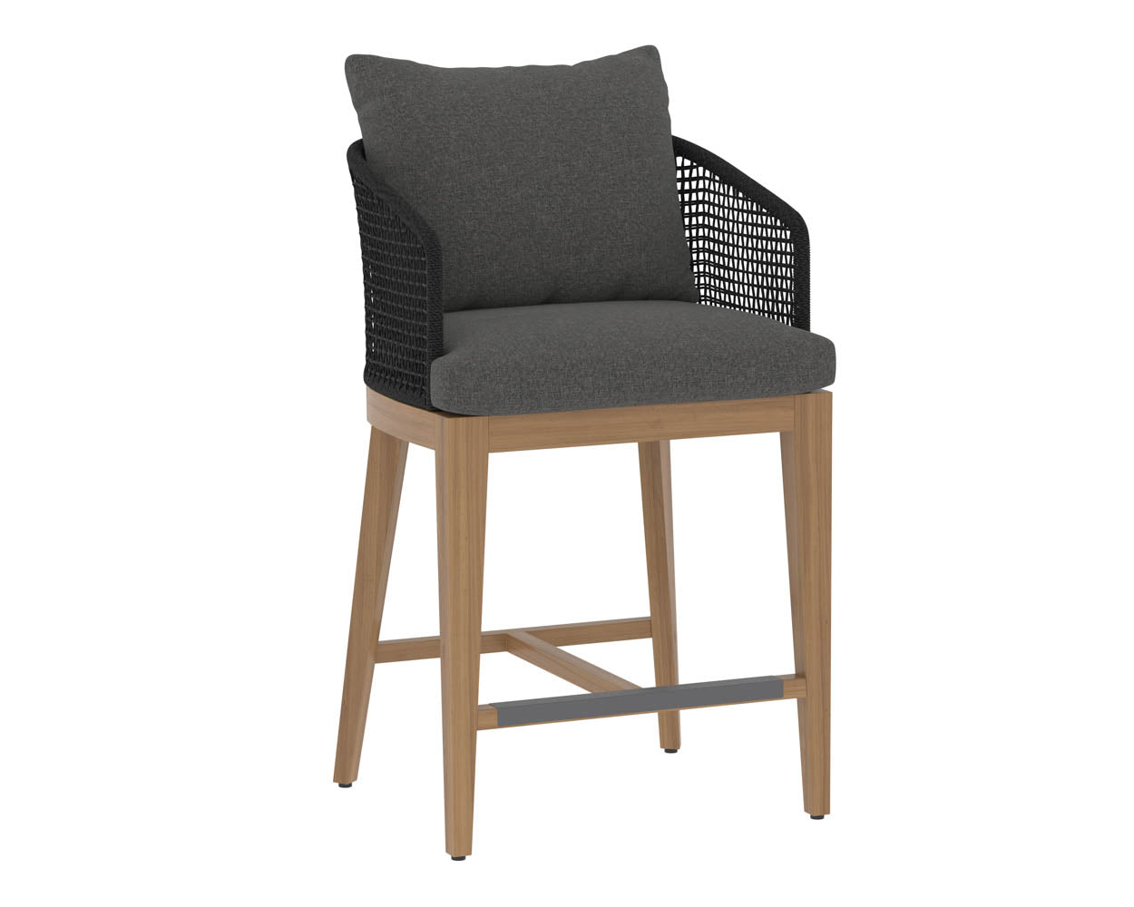 Picture of Capri Counter Stool - Gracebay Grey