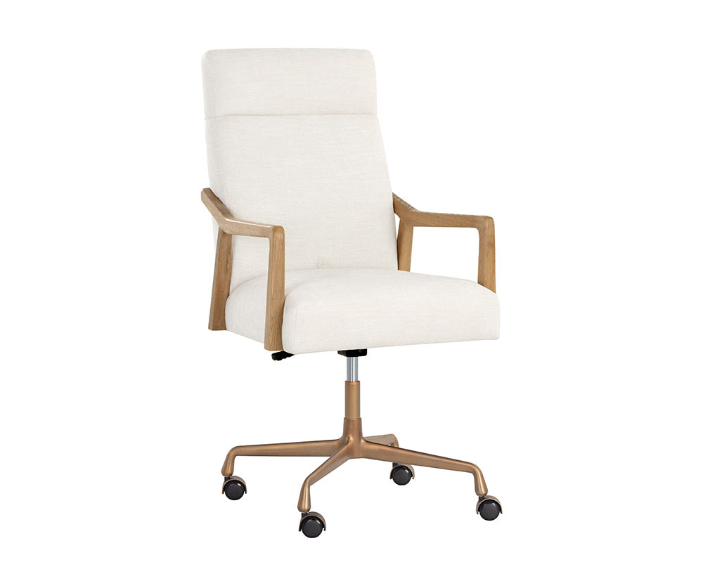 Picture of Collin Office Chair - Heather Ivory Tweed