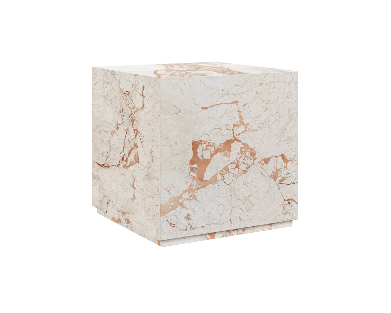Picture of Laros End Table - Crema Breccia