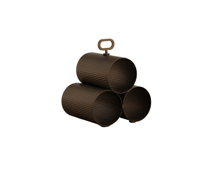 Picture of Mendocino 3-Bottle Wine Rack