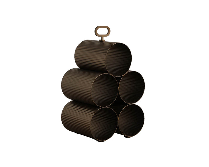 Picture of Mendocino 5-Bottle Wine Rack