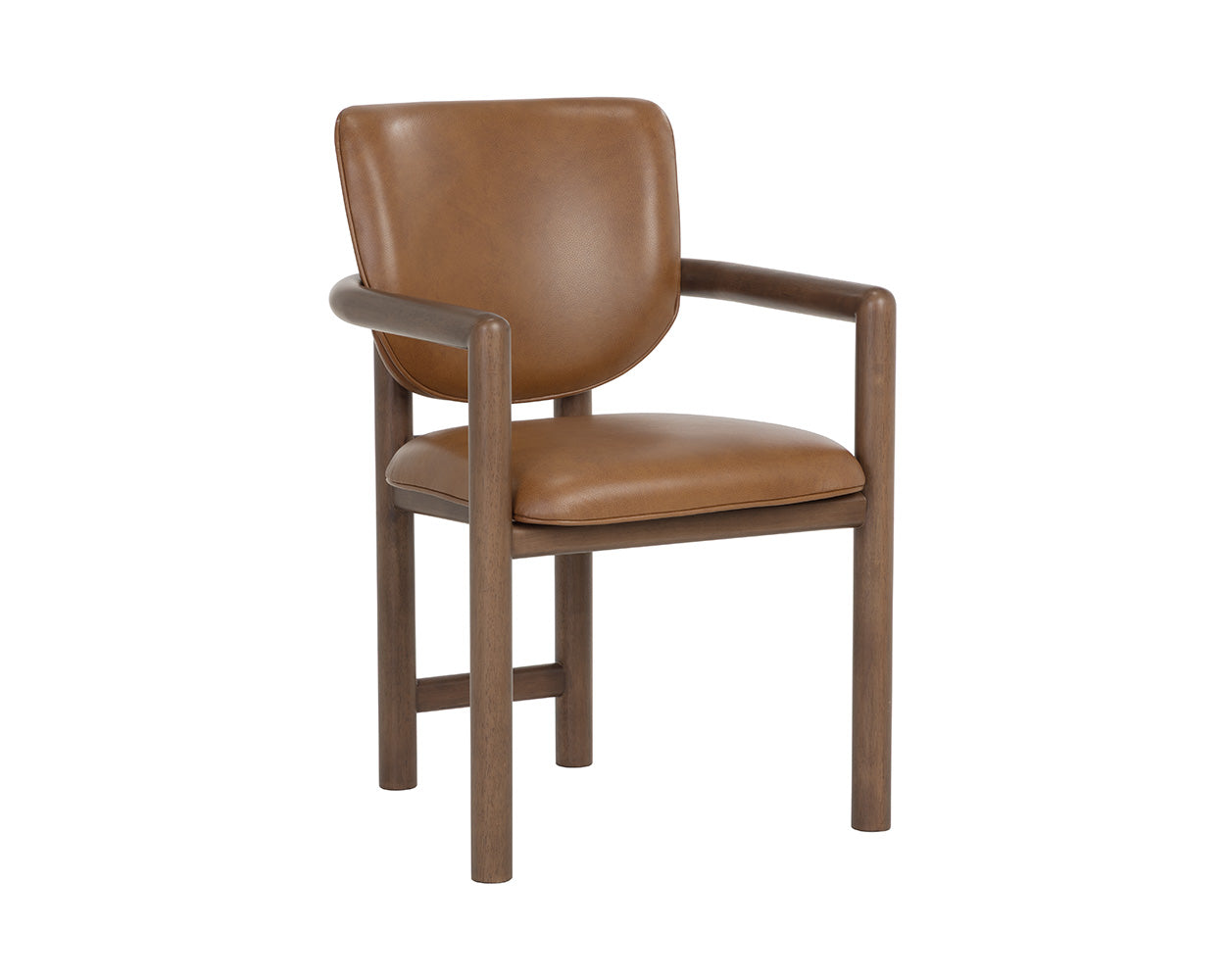 Picture of Fremont Dining Armchair - Leather