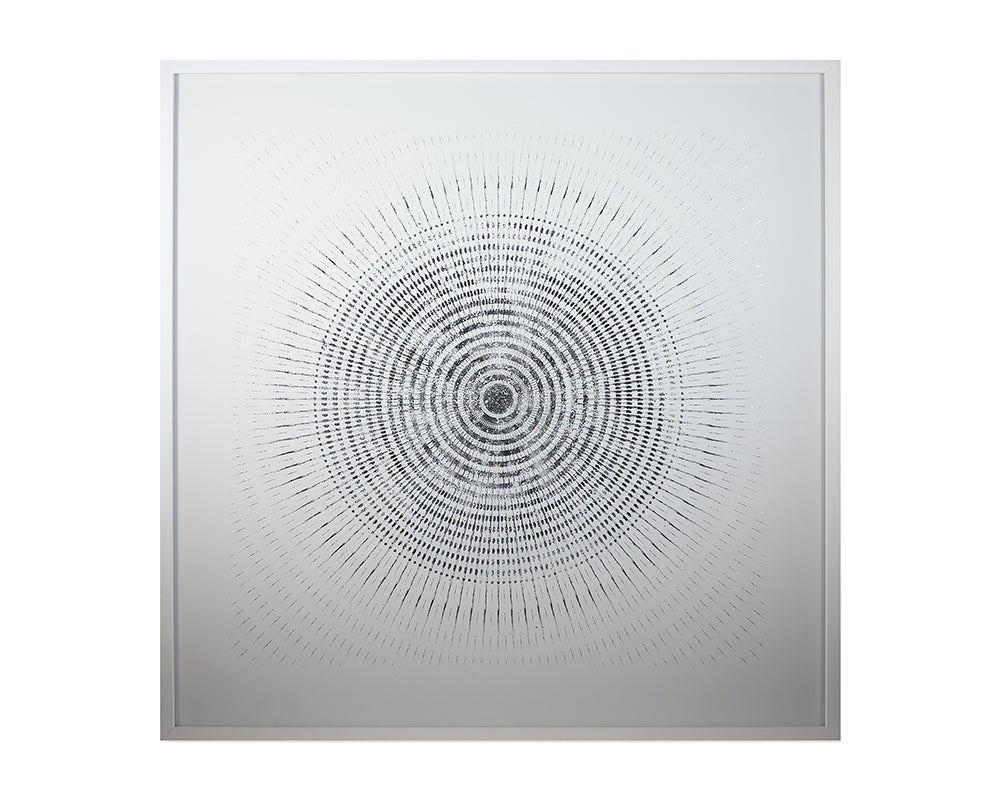 Picture of Galaxy - 48" x 48" - White Frame