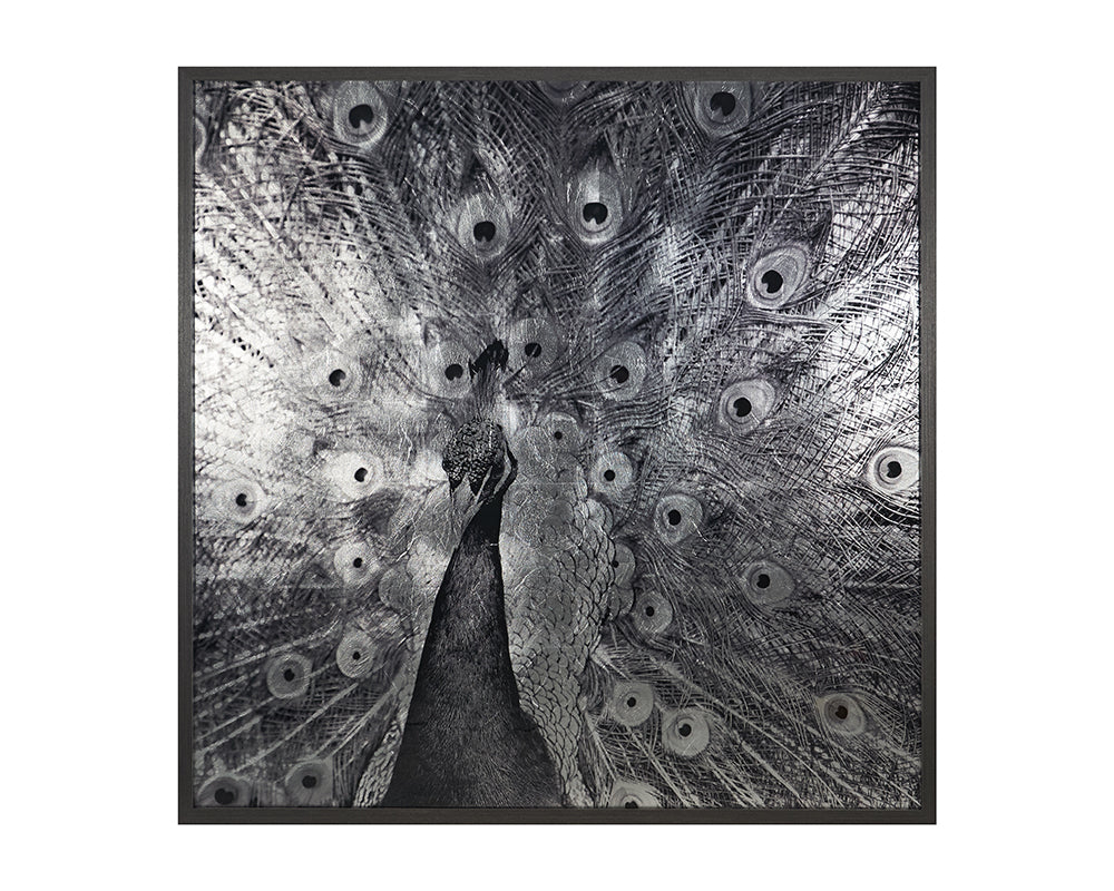 Picture of Courtship - 48" x 48" - Silver Floater Frame