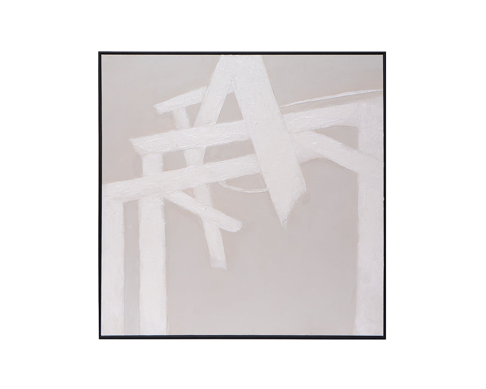 Picture of Breaking Barriers - 60" x 60" - Black Floater Frame