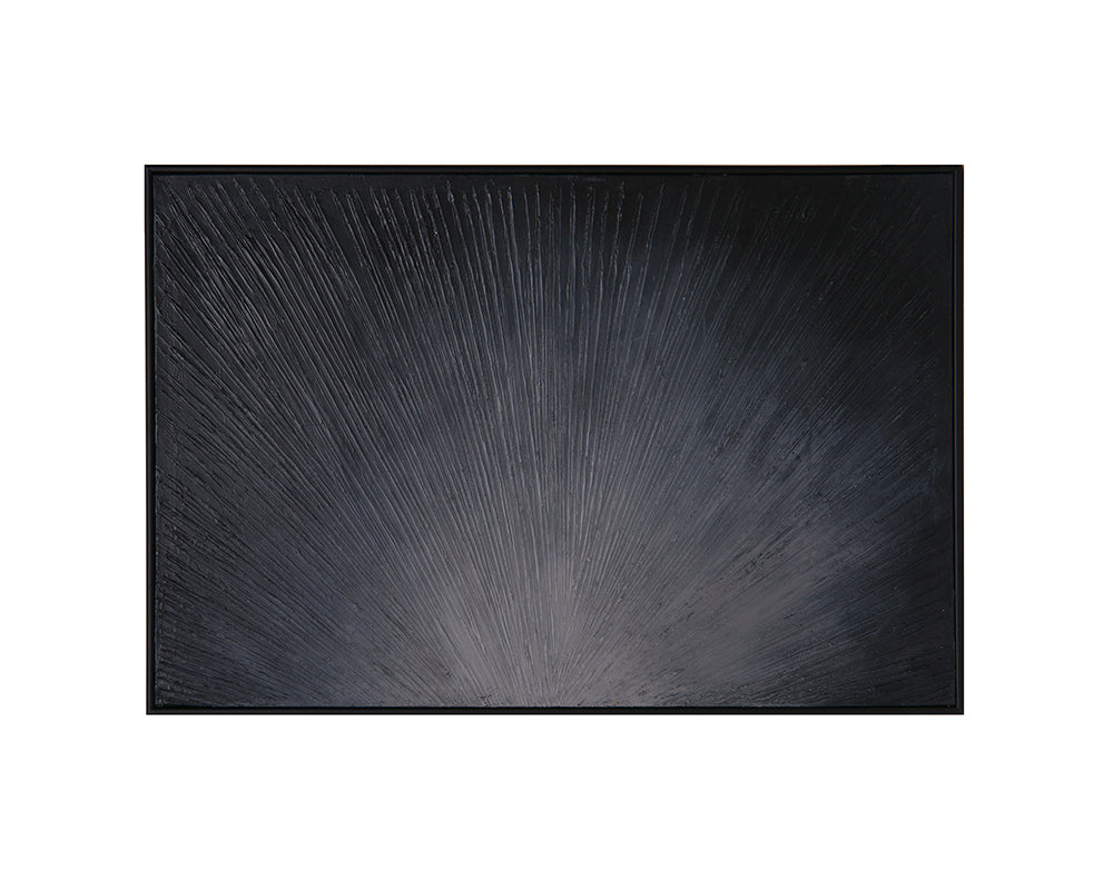 Picture of Explosive - 60" x 40" - Black Floater Frame