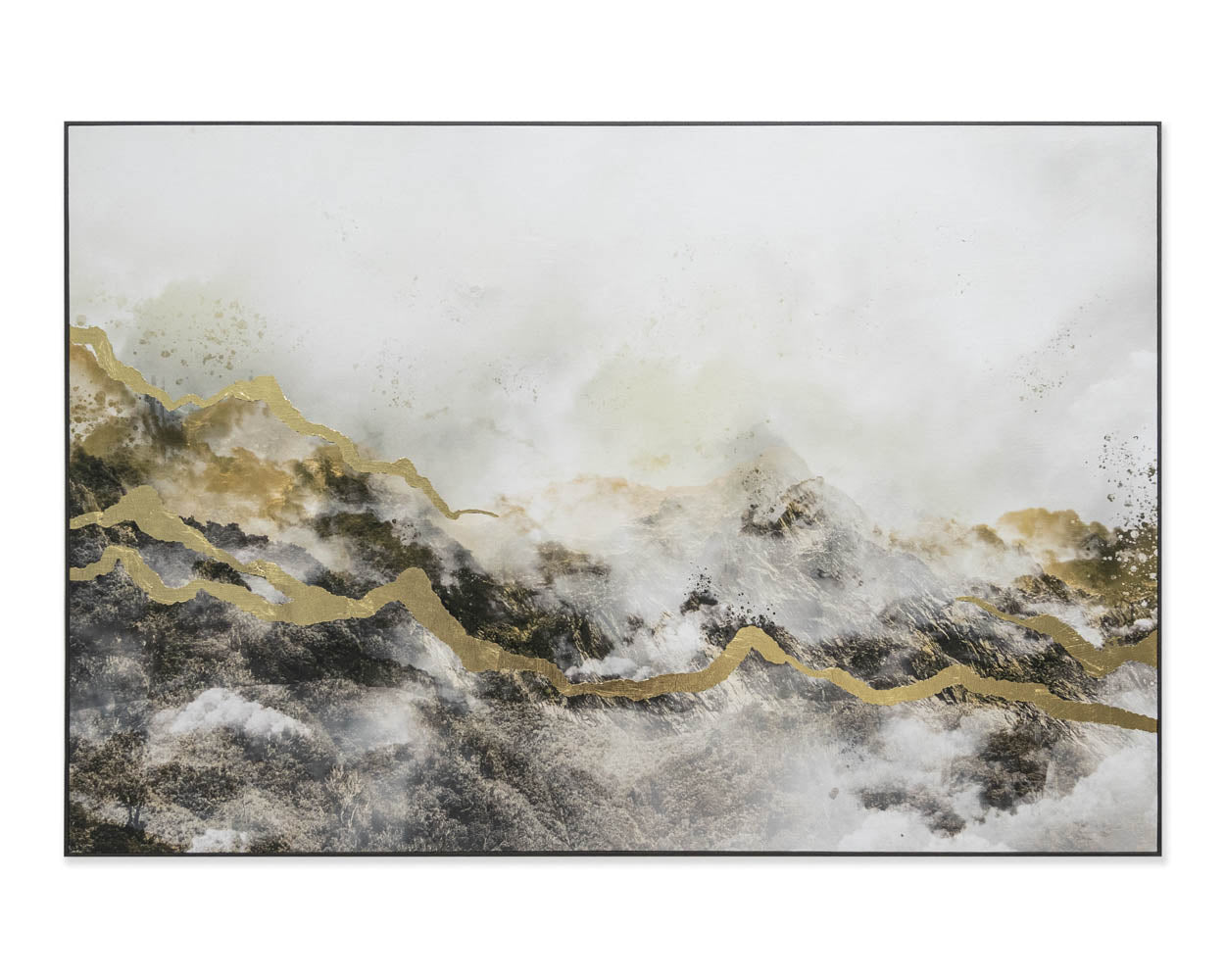 Picture of Paradise Found - 72" x 48" - Charcoal Frame