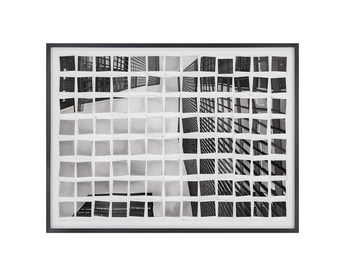 Pictures in Polaroids - 50" x 35" - Black Frame