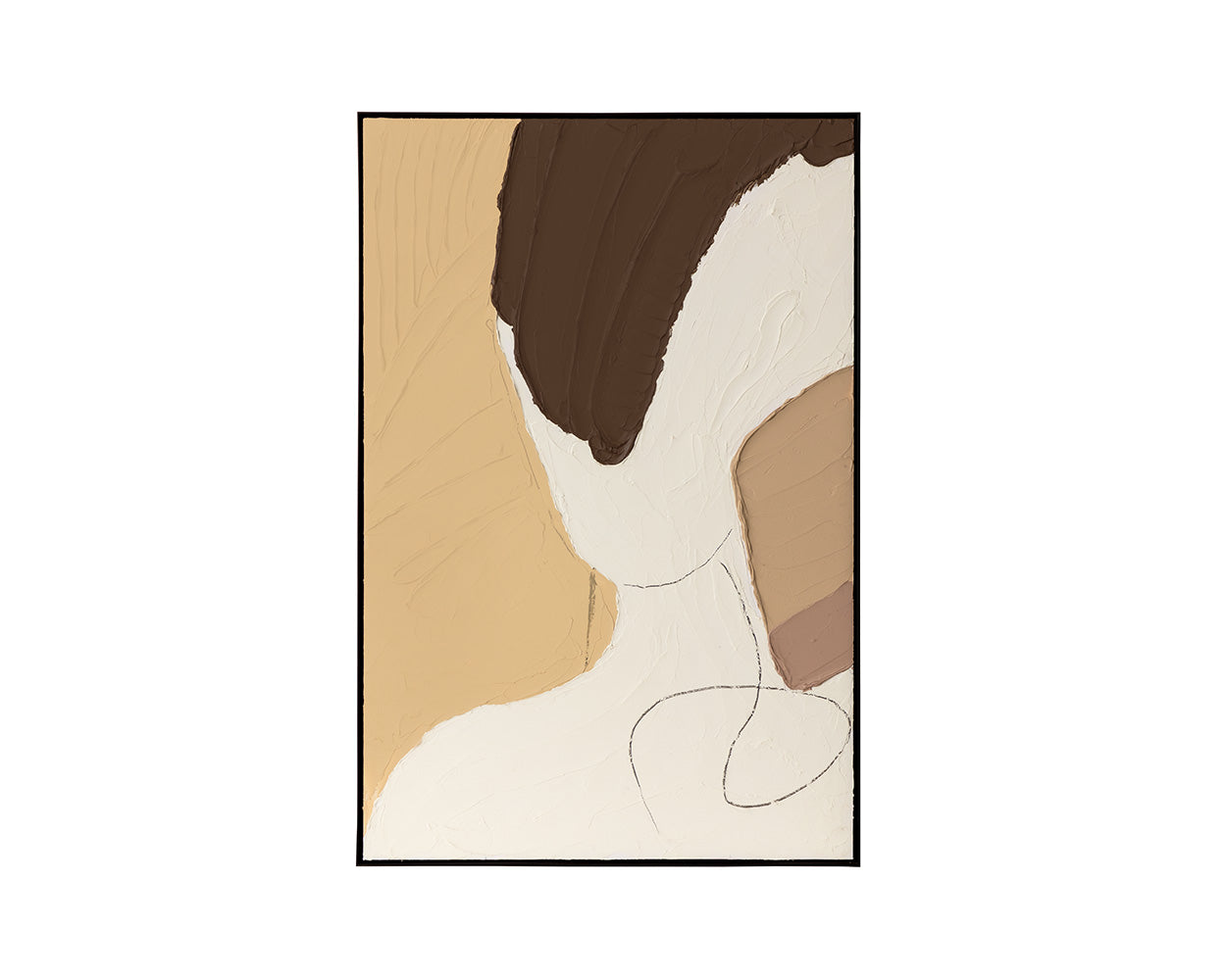 Picture of Strike a Pose II - 40" x 60" - Black Floater Frame