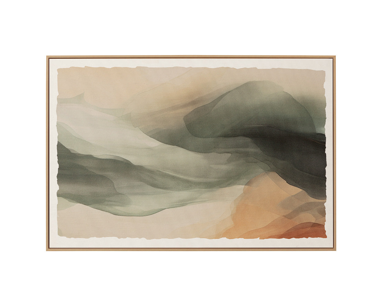 Picture of Dream State - 60" x 40" - Natural Floater Frame