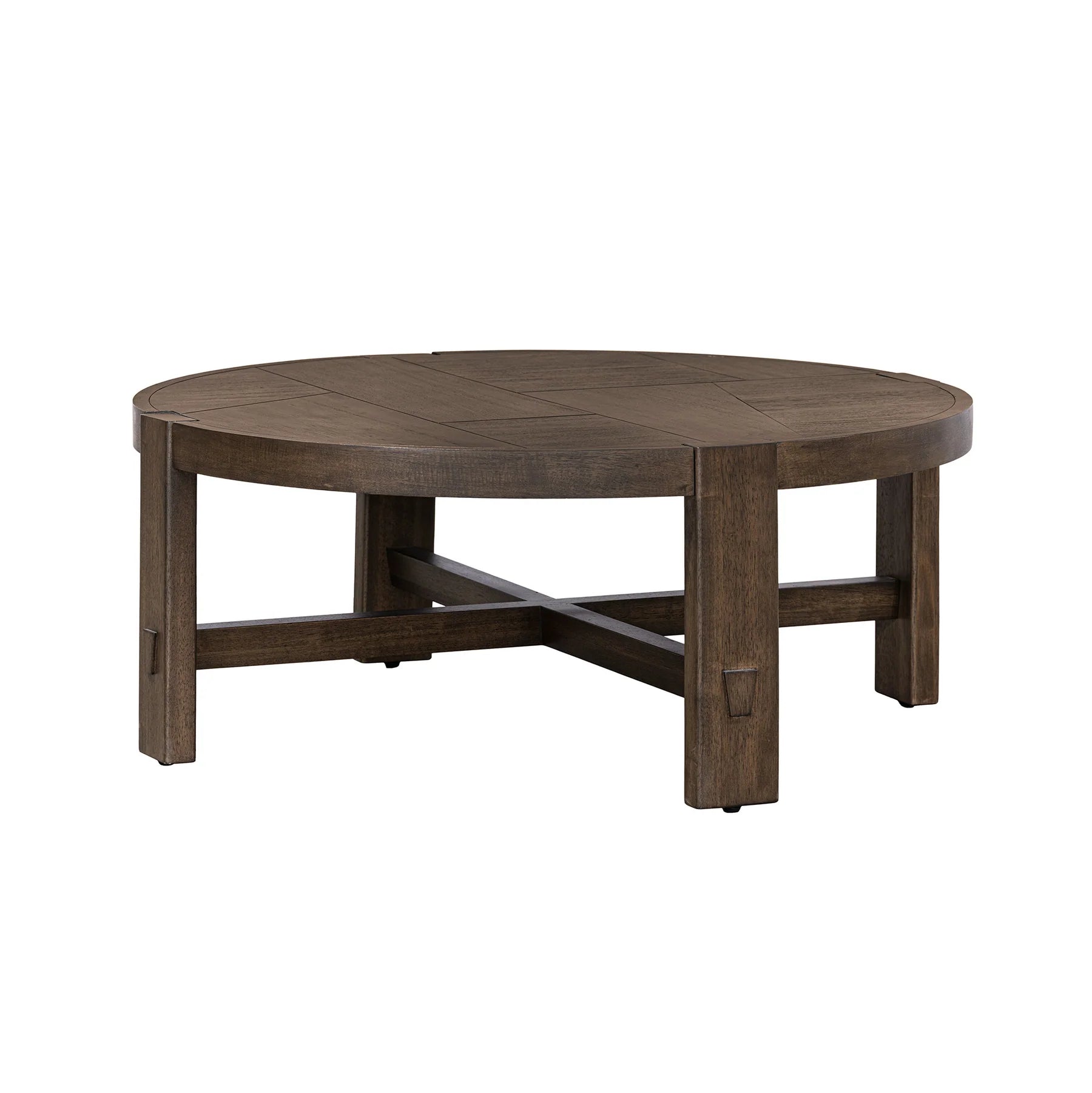 Picture of Abstract Coffee Table - Smoked Acacia