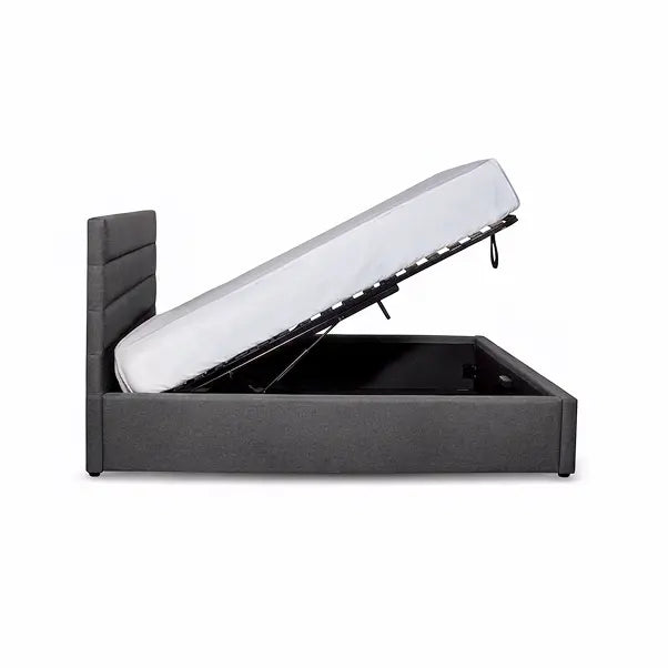 Picture of Justin Queen Storage Bed - Dark Greige