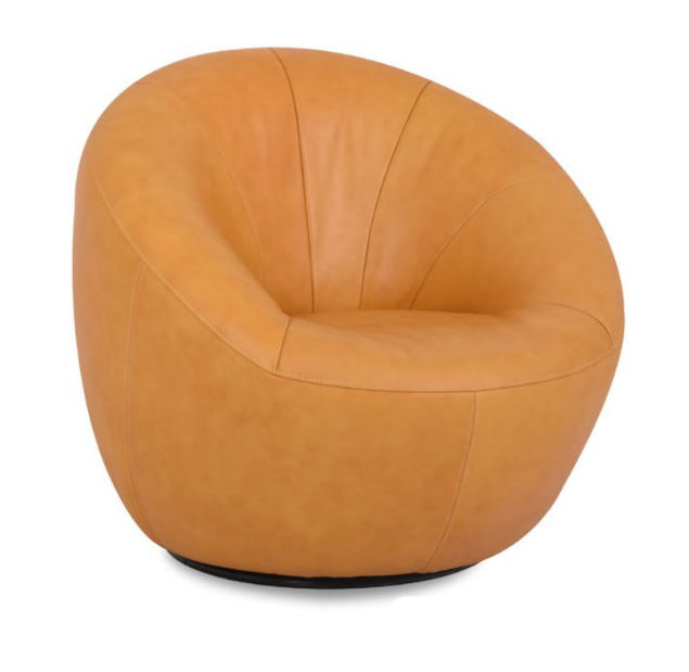 Picture of Lora Swivel Chair - Matte Micro-Suede