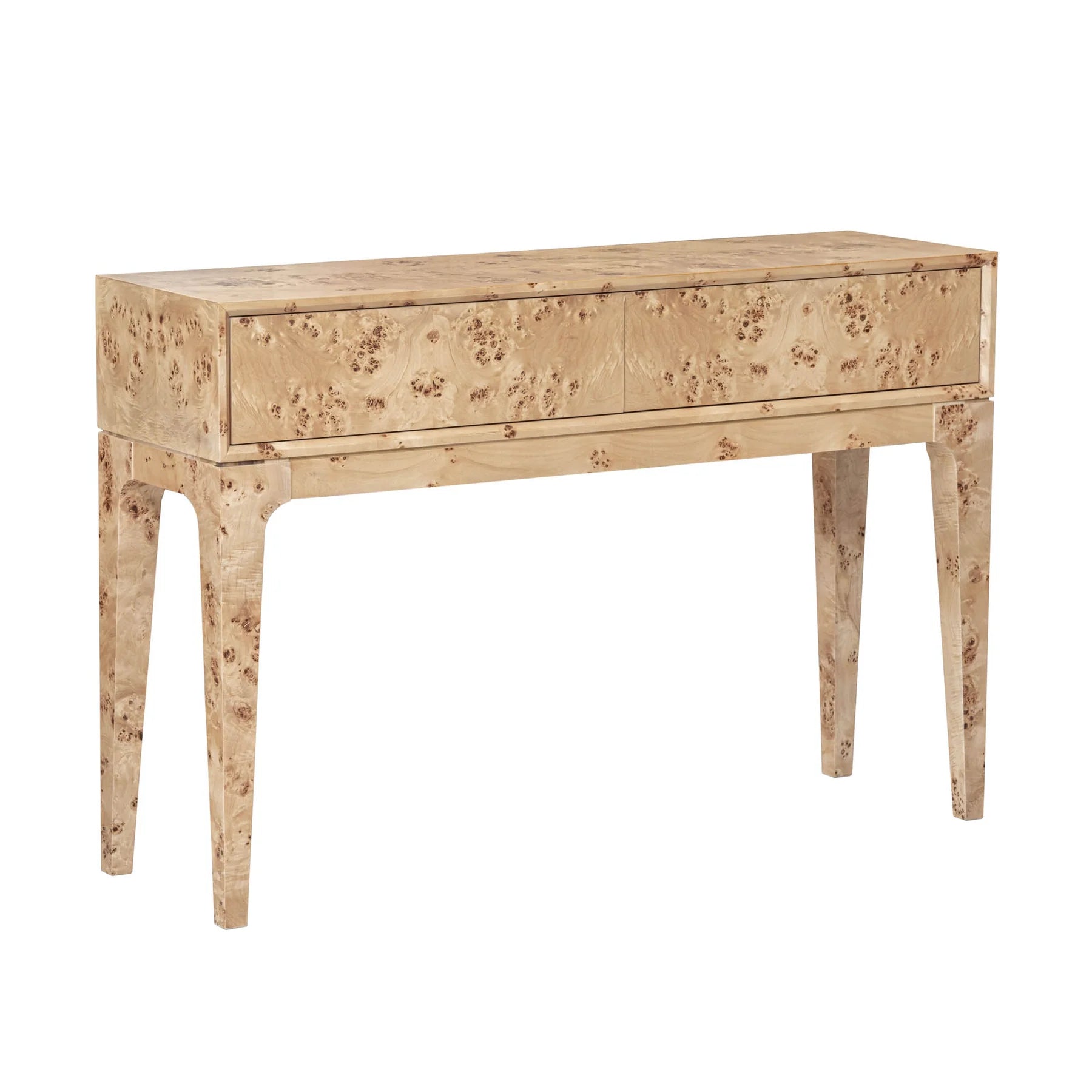 Picture of Mappa Console Table - Light Burl