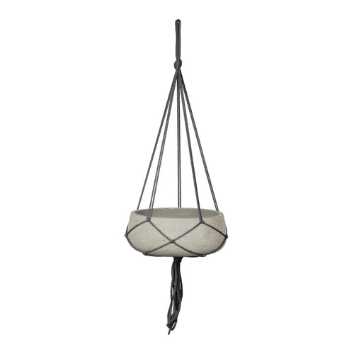 Circular Small Hanging Pot With Netting