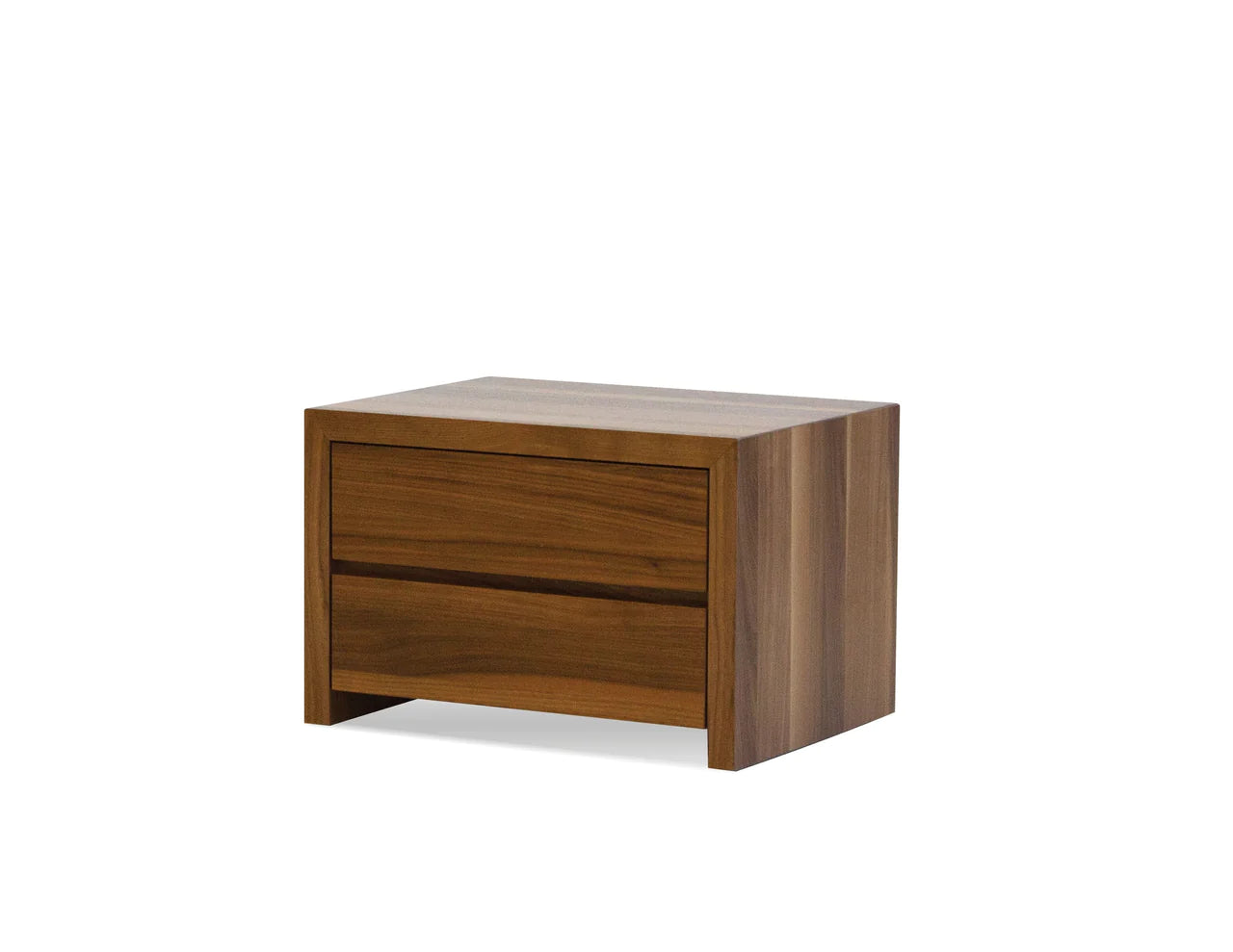 Picture of Blanche 2-Drawer Night Table - Walnut