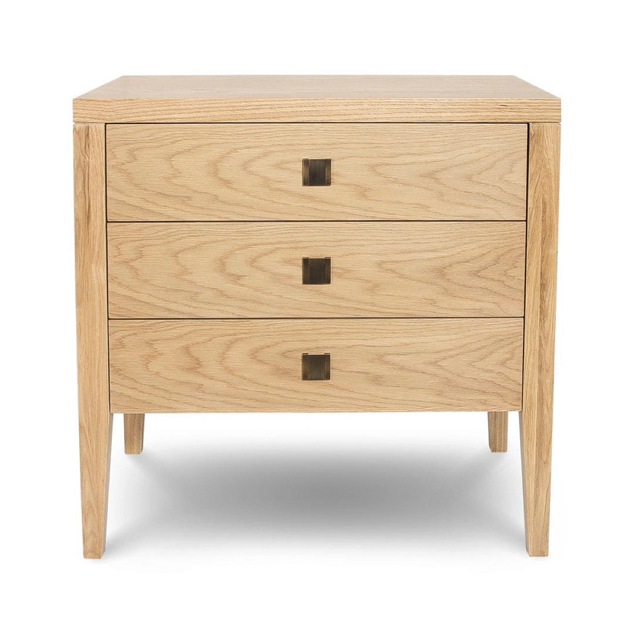 Picture of Hara 3-Drawer Nightstand - Natural