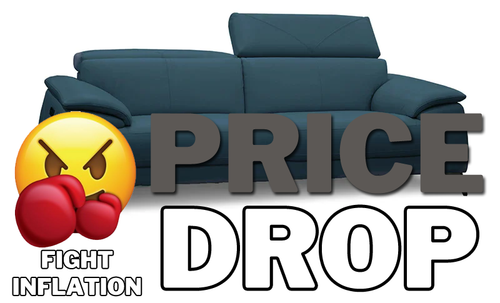 Toffi Reclining Sofa PRICE DROP