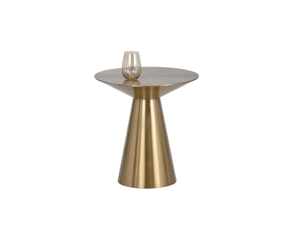 Picture of Carmel Side Table - Yellow Gold
