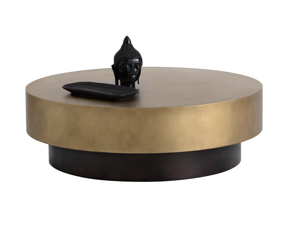 Picture of Bernaby Coffee Table - Antique Brass