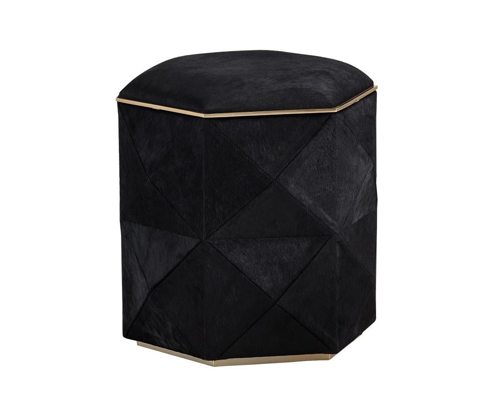 Picture of Ashanti Storage Ottoman - Small