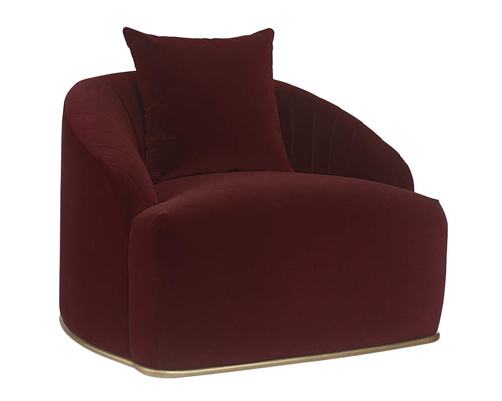 Picture of Astrid Armchair - Merlot