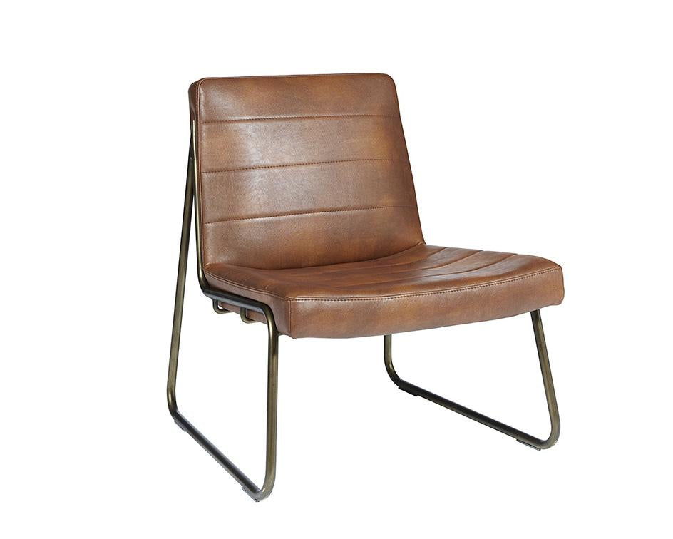Picture of Anton Lounge Chair - Cognac