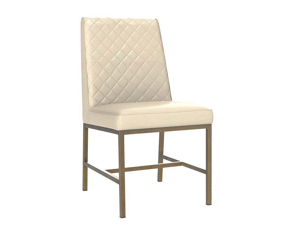 Picture of Leighland Dining Chair - Faux Leather - Castillo Cream