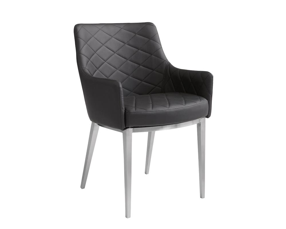 Picture of Chase Dining Armchair - Black
