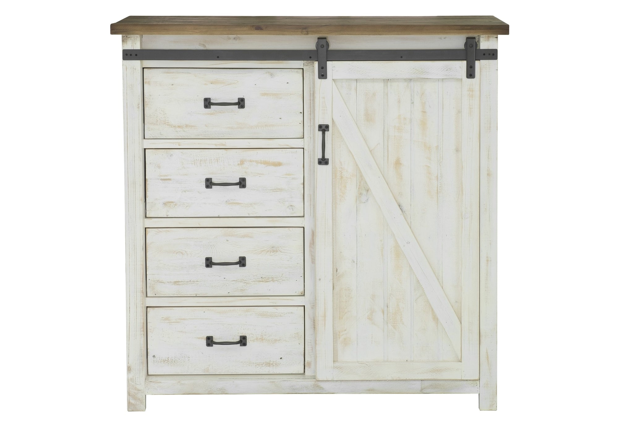 Picture of Provence 4 Drawer Chest With 1 Door