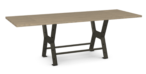 Parade Counter Table - Solid Ash - 72" w/ 2 Leaves