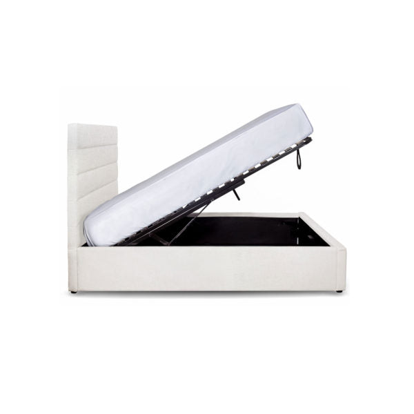 Picture of Justin Tall Double Storage Bed - Cream