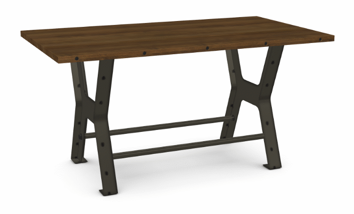 Picture of Parade Counter Table - Distressed Birch - 72"