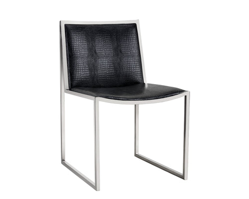 Blair Dining Chair - Stainless Steel