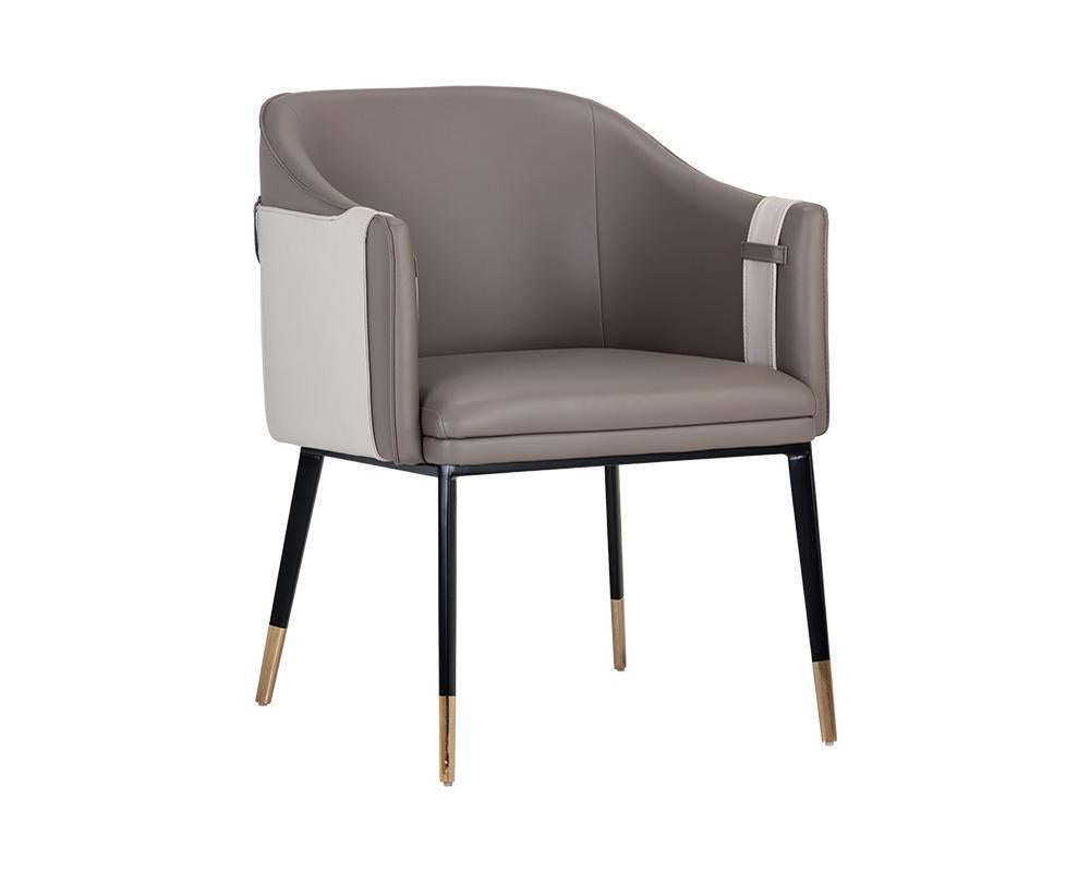 Picture of Carter Dining Armchair - Napa Taupe