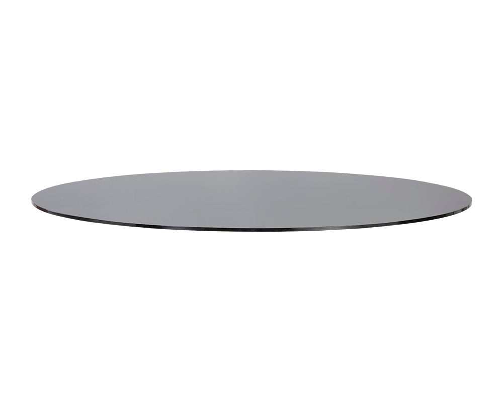 Picture of Glass Dining Table Top - Round - Smoke Grey - 59"