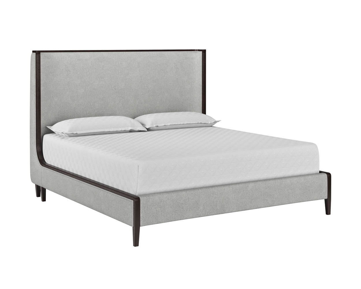 Picture of Colette King Bed - Belfast Heather Grey
