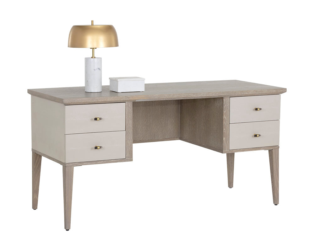 Pattinson Desk - White Ceruse