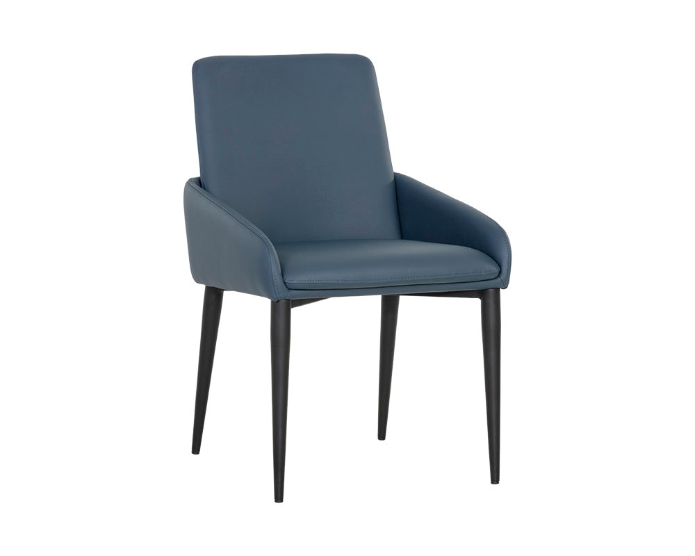 Picture of Carlo Dining Armchair - Dillon Thunder