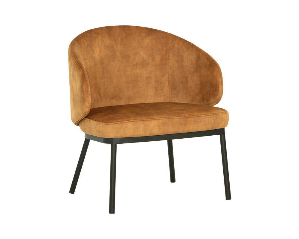 Picture of Echo Lounge Chair - Nono Tapenade Gold
