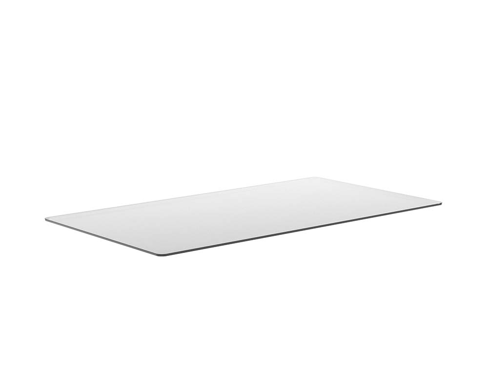 Picture of Glass Dining Table Top - Rectangular - Clear - 86.5"