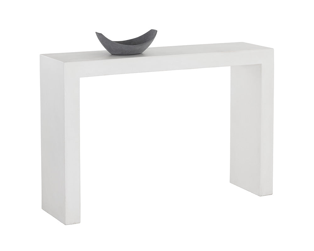 Picture of Axle Console Table - White