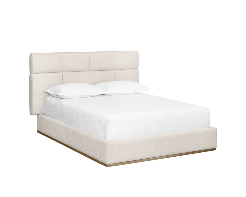 Picture of Beckham Queen Bed - Chacha Cream