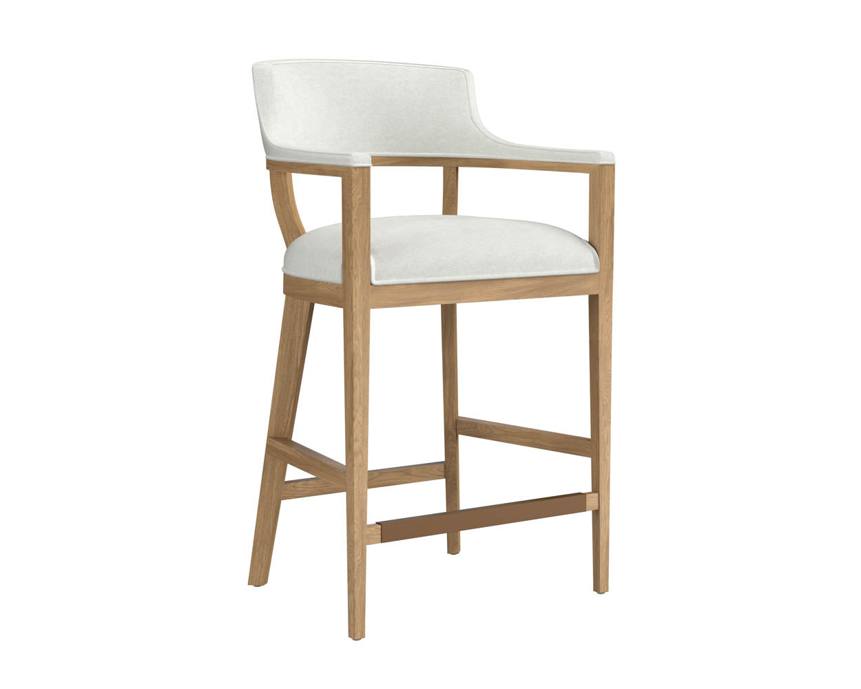 Picture of Brylea Barstool - Heather Ivory Tweed